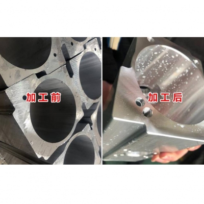 電機(jī)機(jī)殼輪廓浮動(dòng)倒角去毛刺